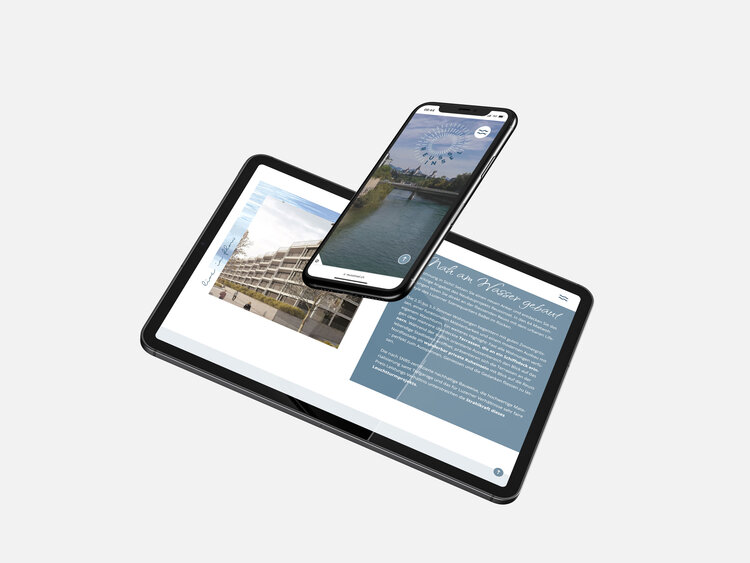 Reussinsel Vermarktungsauftritt