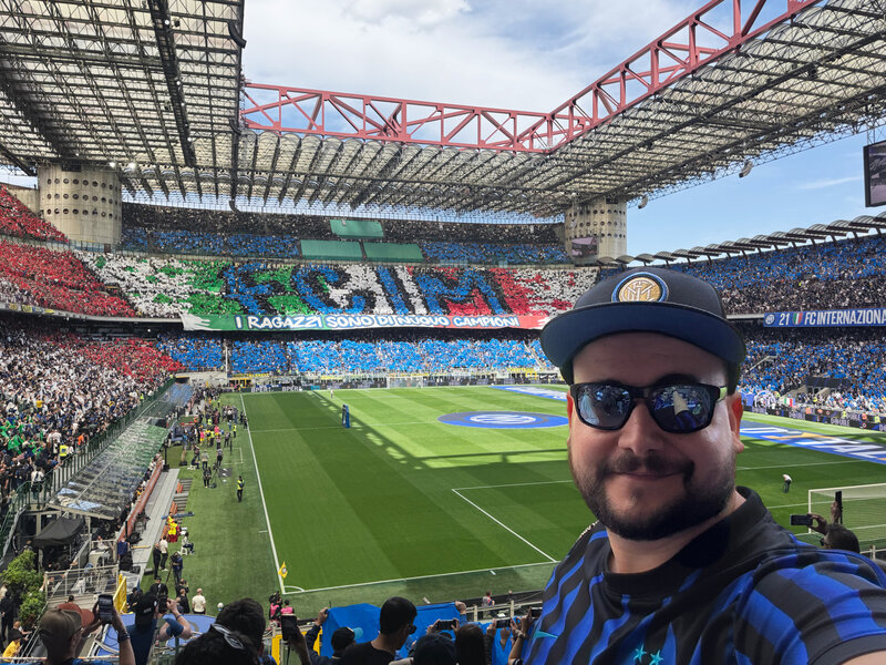 Cacci und seine Nerazzurri