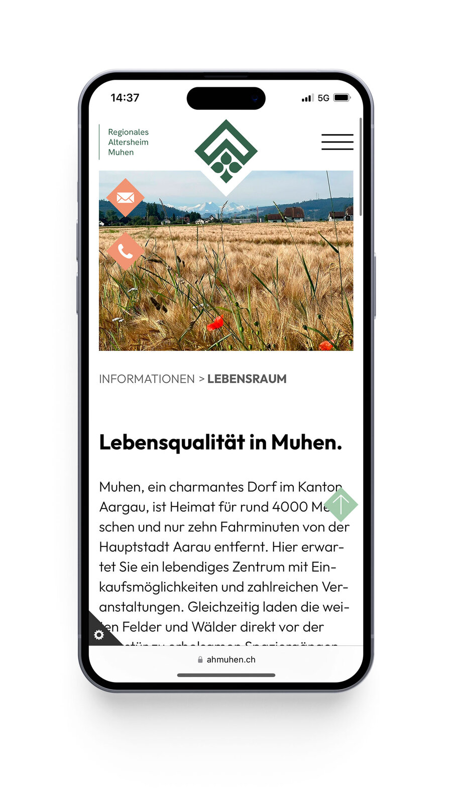 Altersheim Muhen Web