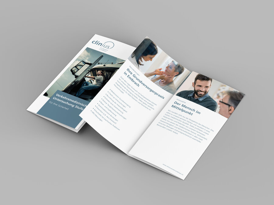 Clinius Briefschaften, Flyer