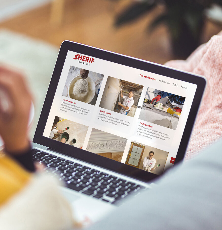 Marketing Unternehmen Sherif Gips