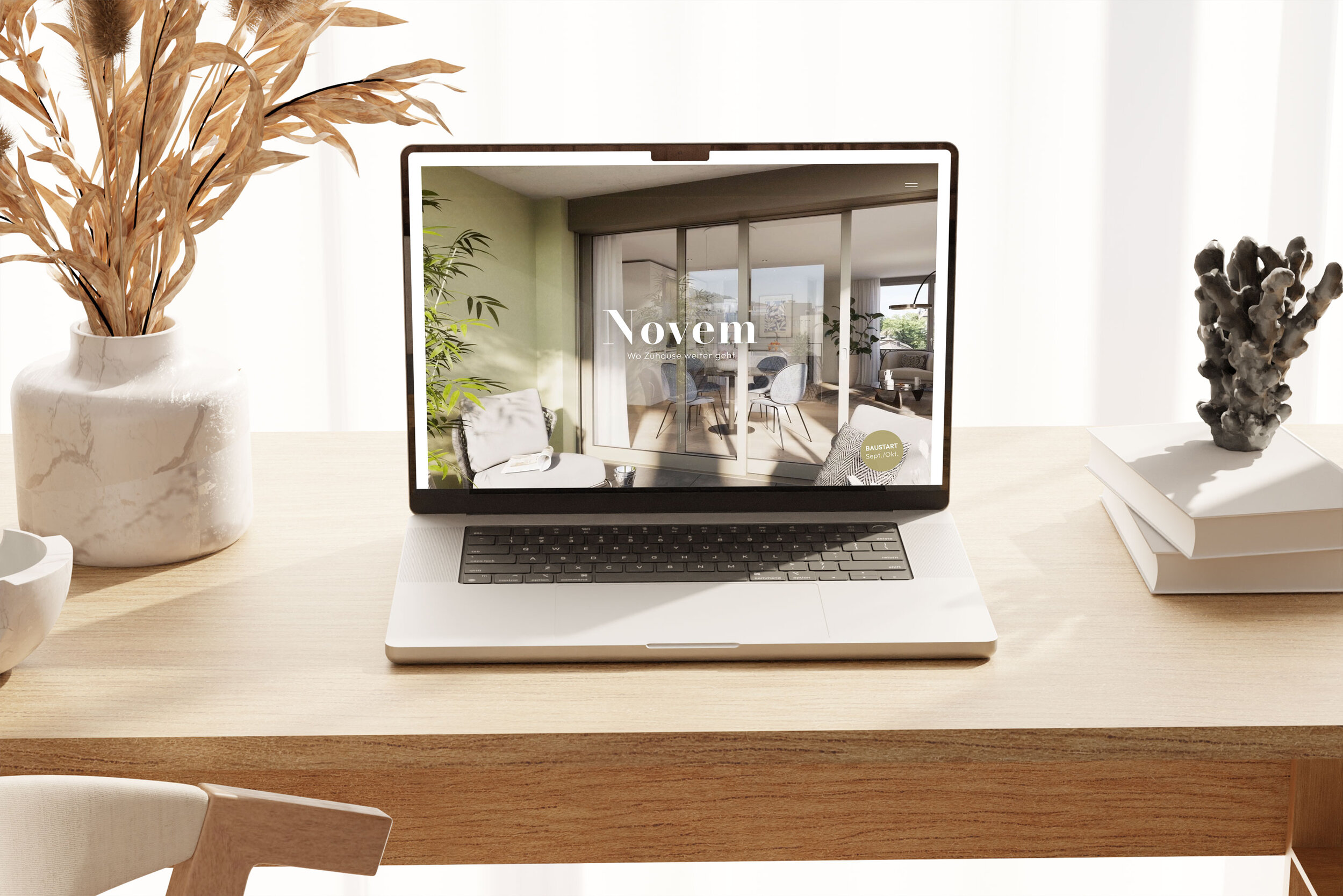 Template-Website f&uuml;r Novem