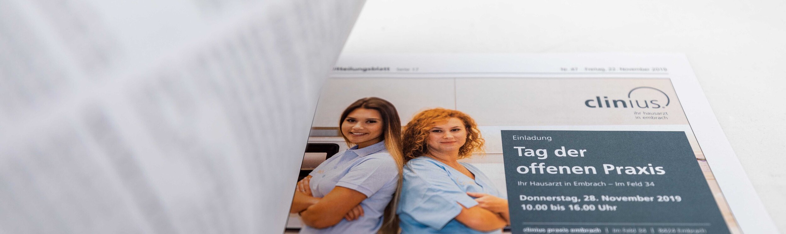 Redesign f&uuml;r Clinius