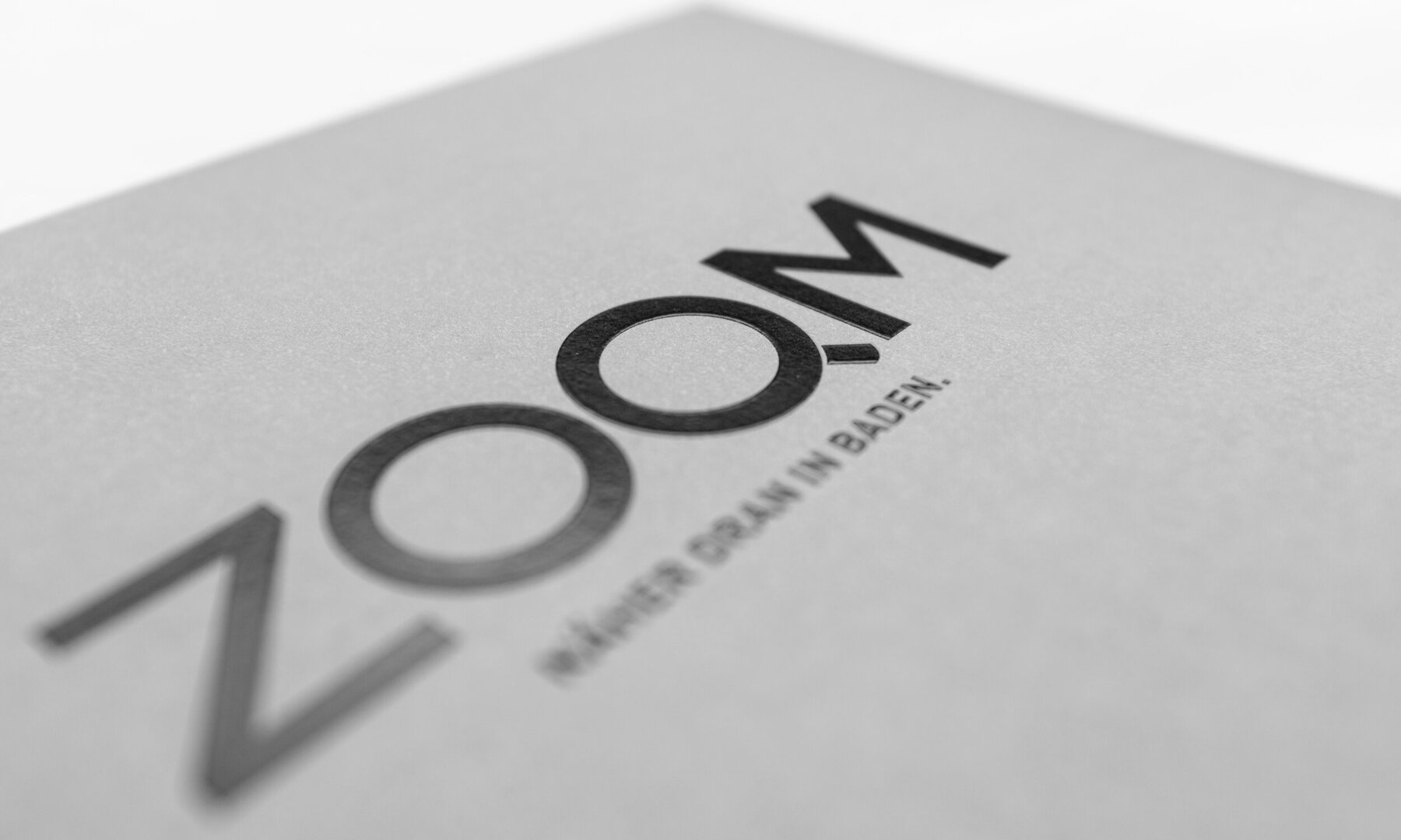 Branding Broschüre ZOOM