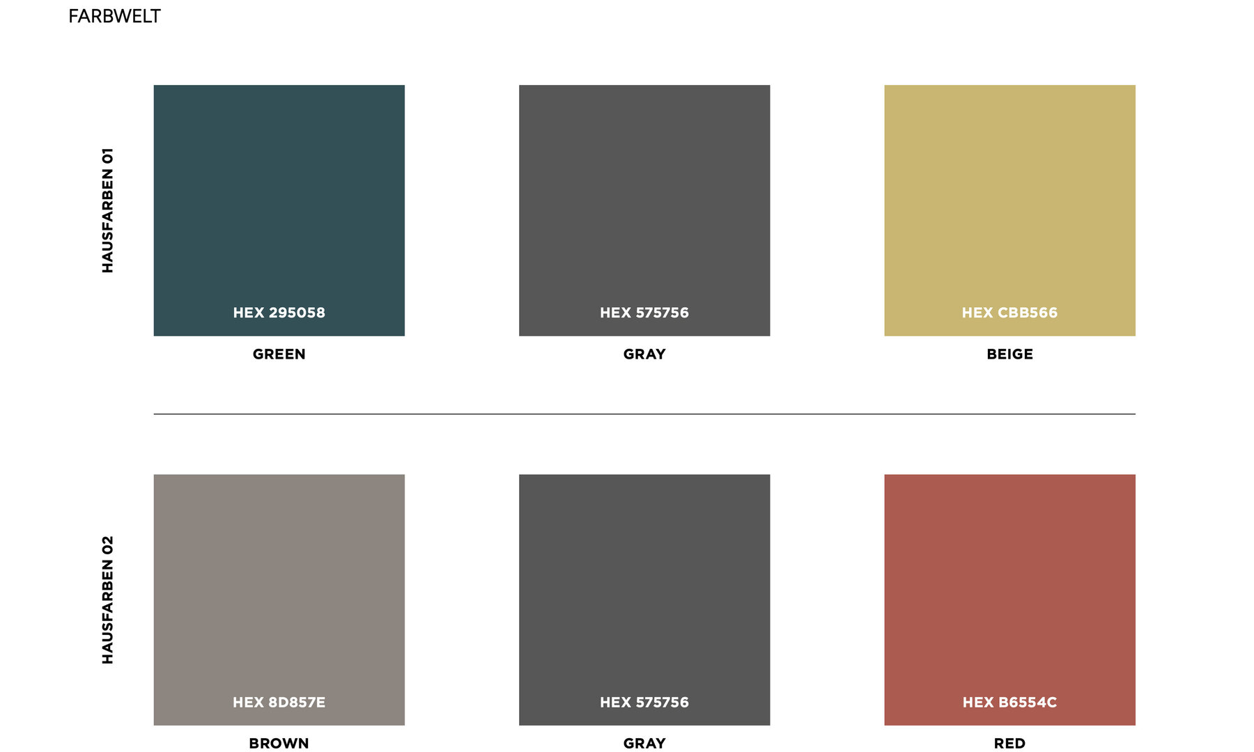 Corporate Colors – Farbschema