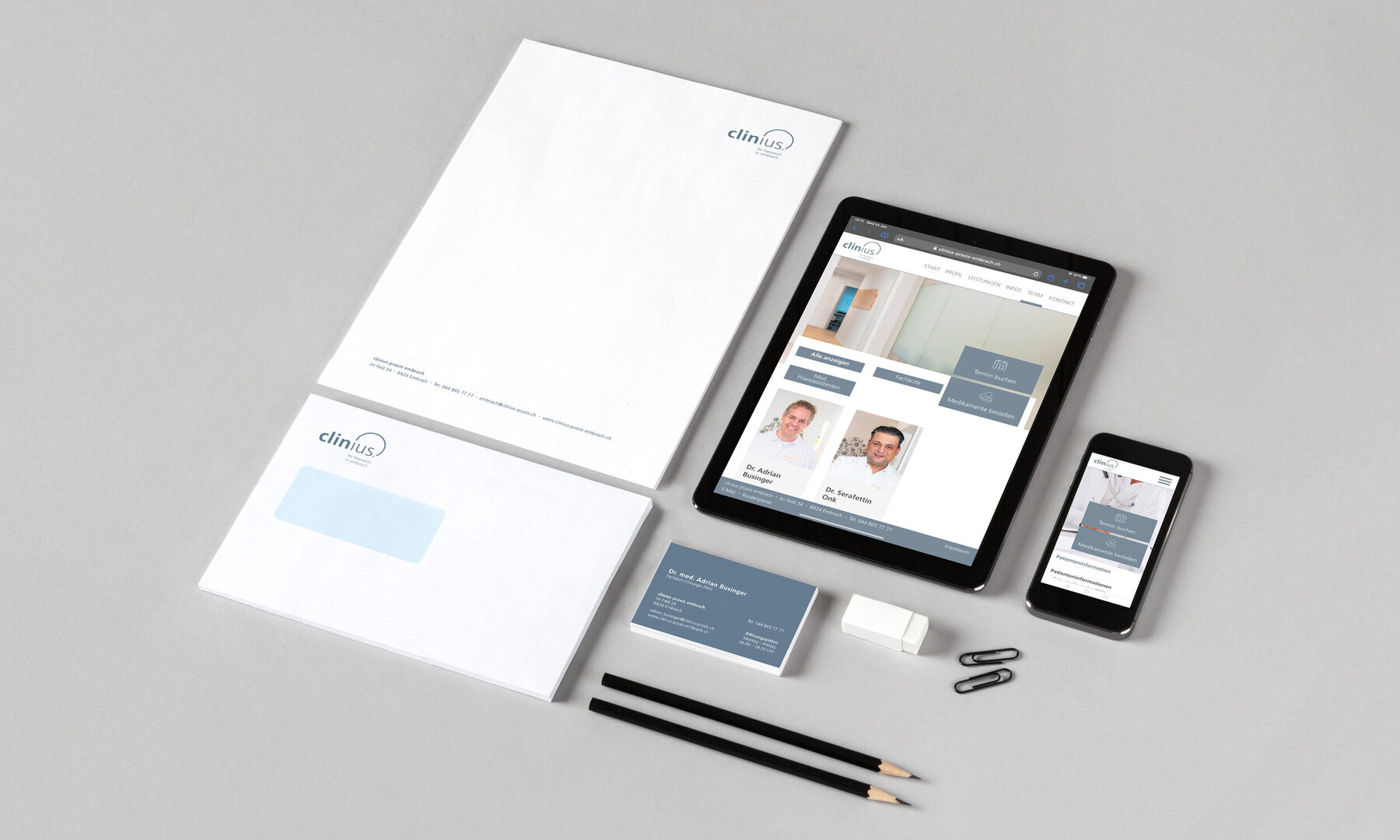 Corporate Design Clinius
