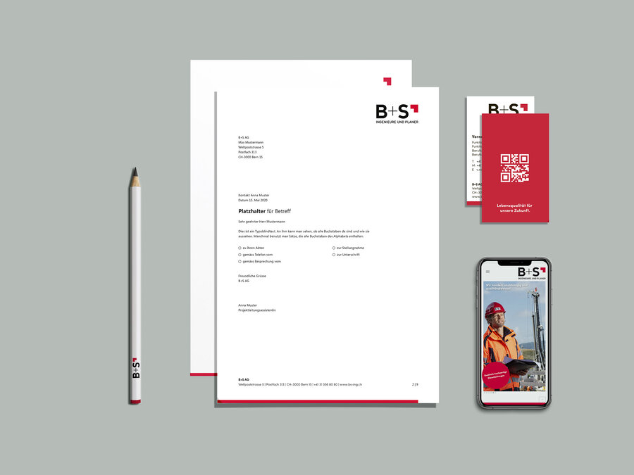 Marketing Briefschaften KMU B+S