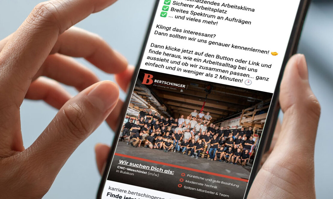 Social Media Werbung für Handwerker